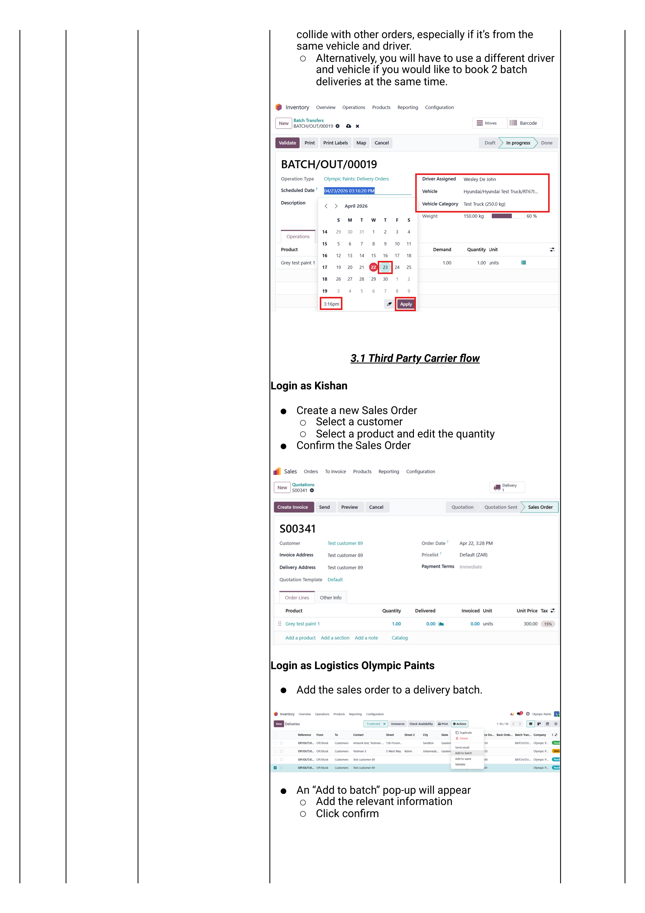 Sprint 5 — double-booking guidance